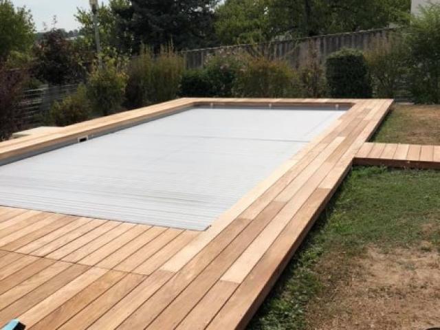 Pose de terrasse en bois